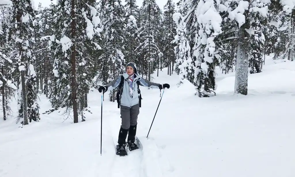 Snowshoeing