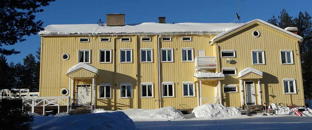 Gîte en Laponie Finlandaise jusqu'à 10 personnes, 300 m2, 4 chambres.