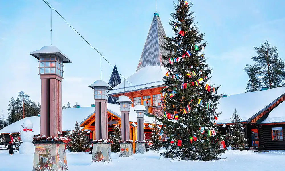 Lapland santa claus village finland