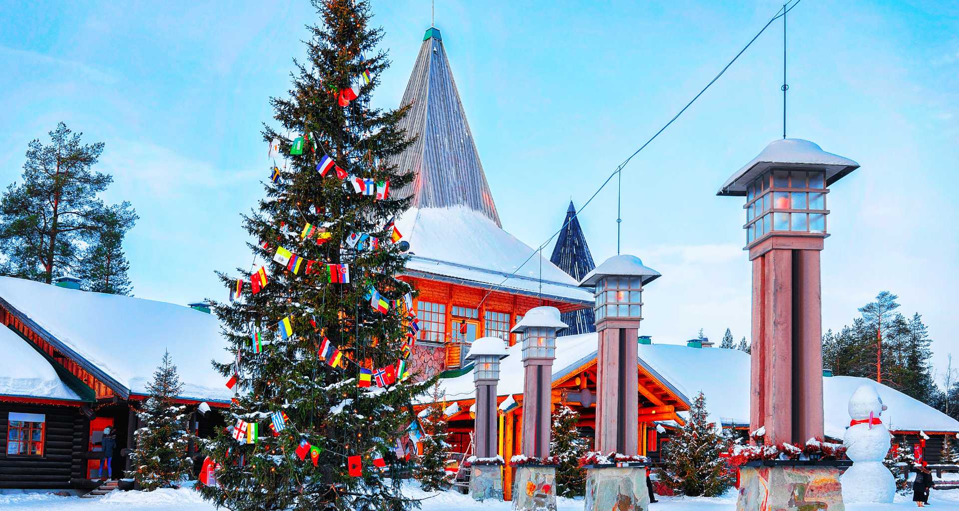 Visite du village du Père-Noël en Laponie Finlandaise