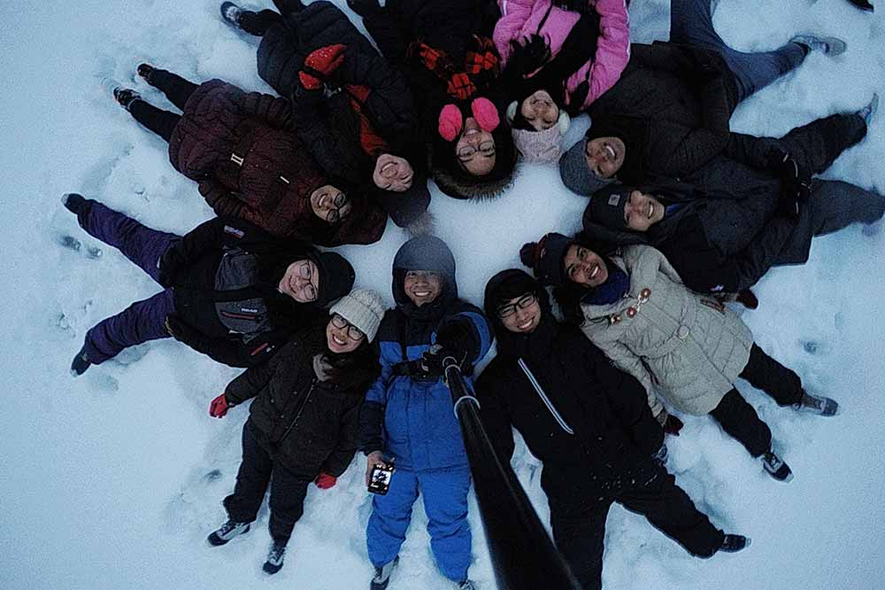 Student lapland journey